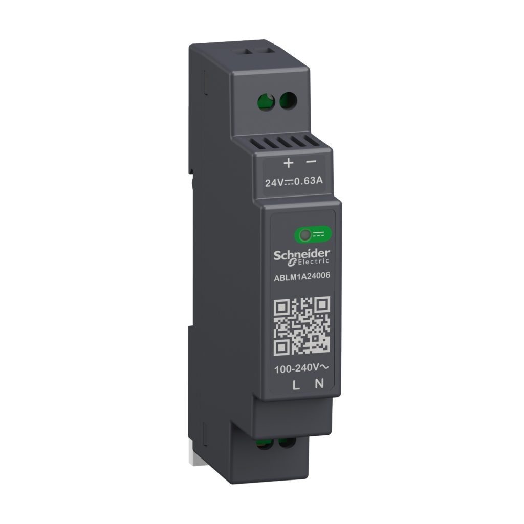 Fuente regulada modular 100–240VAC 24V 0.6A – Schneider Electric
