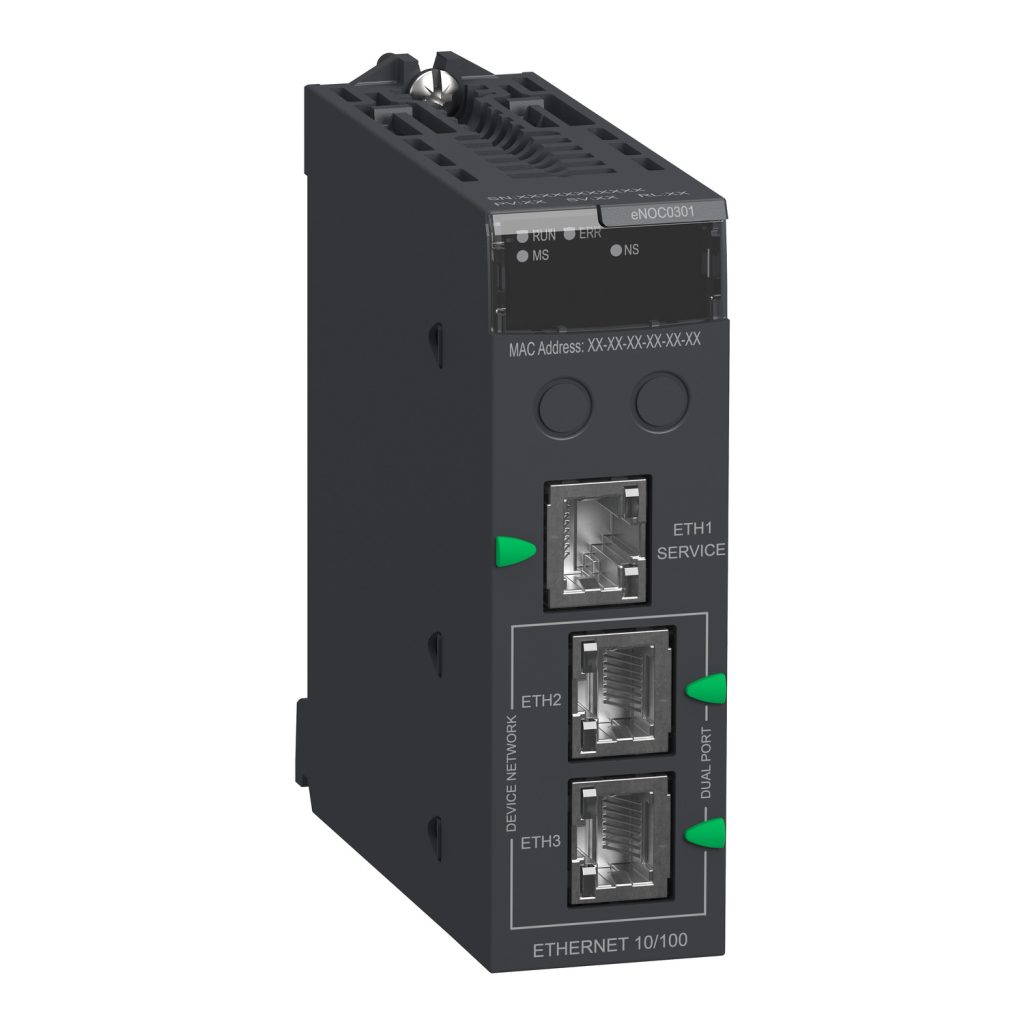 Módulo de comunicación, Modicon M580, Ethernet 3 port Ethernet