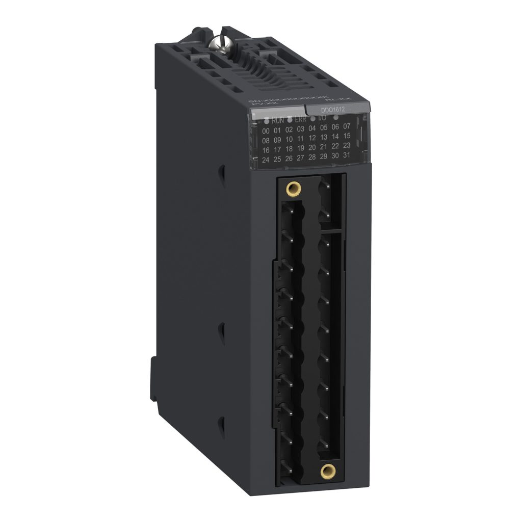 Módulo salida digital M340 16 salidas estado sólido 24V CC negativa