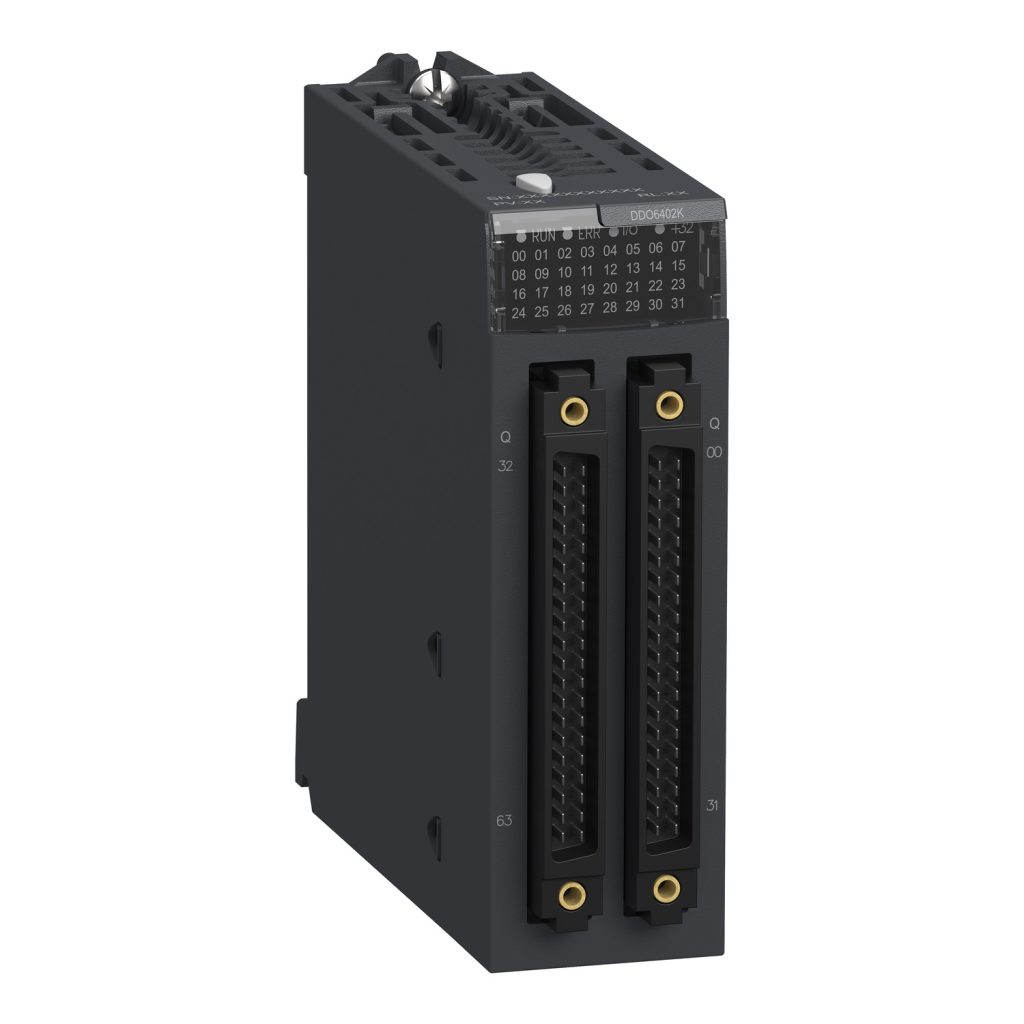 Módulo salida digital 64x24VDC 0.1A para control – Schneider Electric
