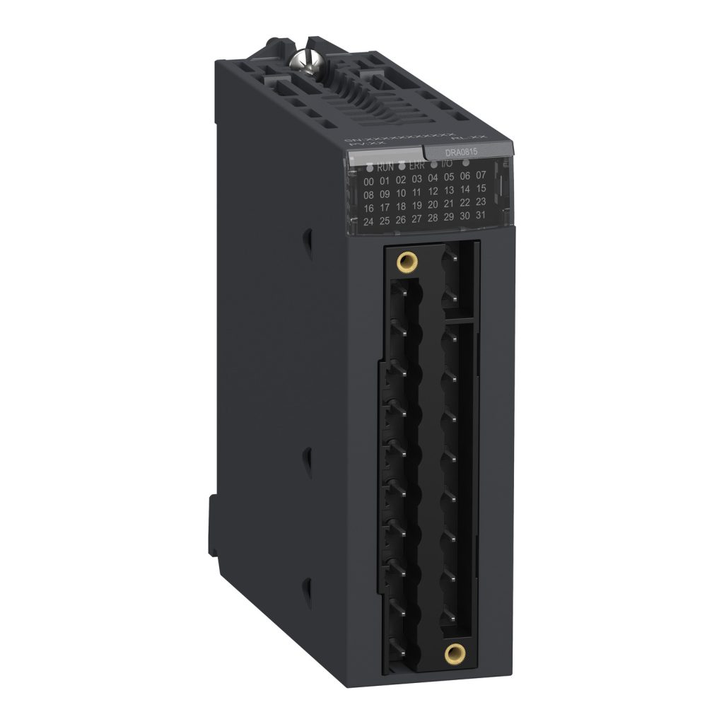 Módulo de salida discreta Modicon X80 8 relés NA aislados, 24–240 V CA / 24–125 V CC – Schneider Electric