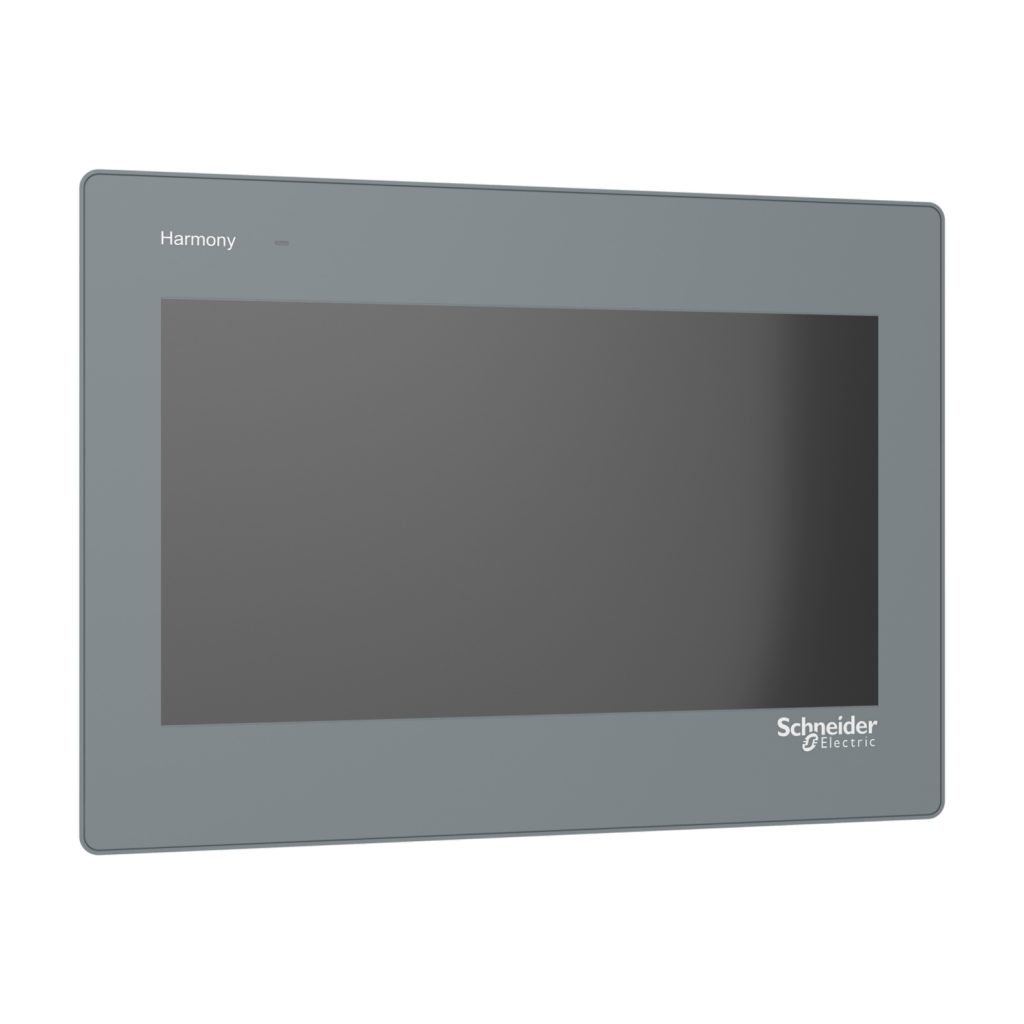 Panel táctil Easy Harmony ET6 10″ panorámico, 16M colores, 2 COM, Ethernet, USB, RTC, 24 V CC – Schneider Electric
