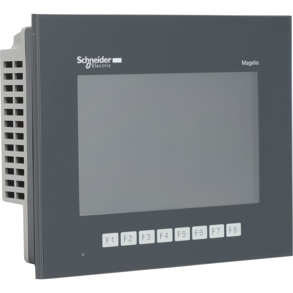 Panel táctil Harmony GTO 7″ WVGA 800 × 480, Ethernet, 2 serie, táctil + teclado – Schneider Electric