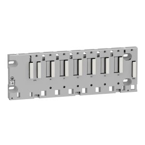 Rack M340 6 slots para montaje en panel o calha DIN – Schneider Electric