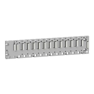 Rack M340 12 slots para montaje en panel o calha DIN – Schneider Electric