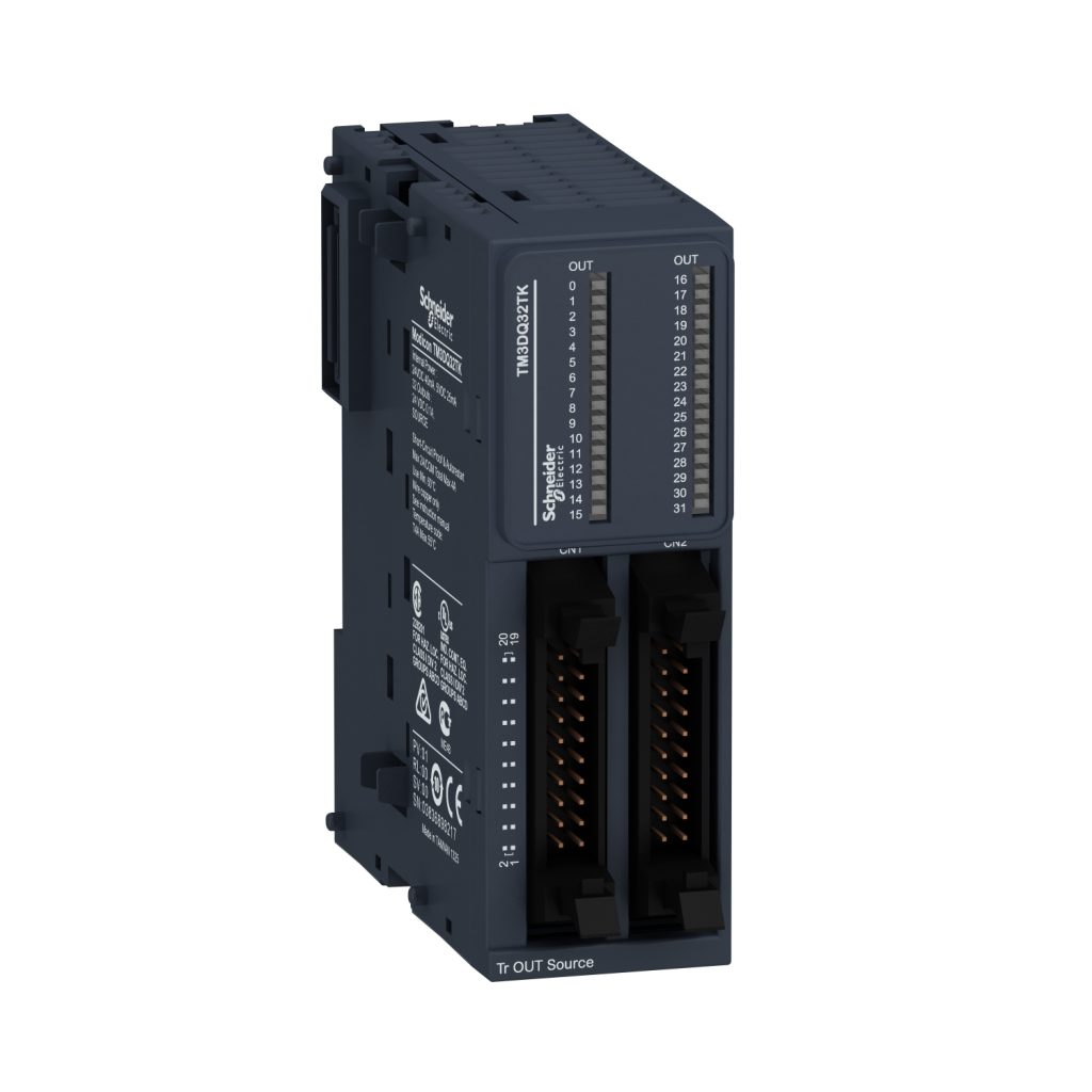 Módulo salidas digitales 32x24VDC con conector HE10 – Schneider Electric