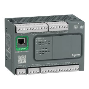 Controlador, Modicon Easy M200, 24 E/S, Transistor Fuente, Ethernet