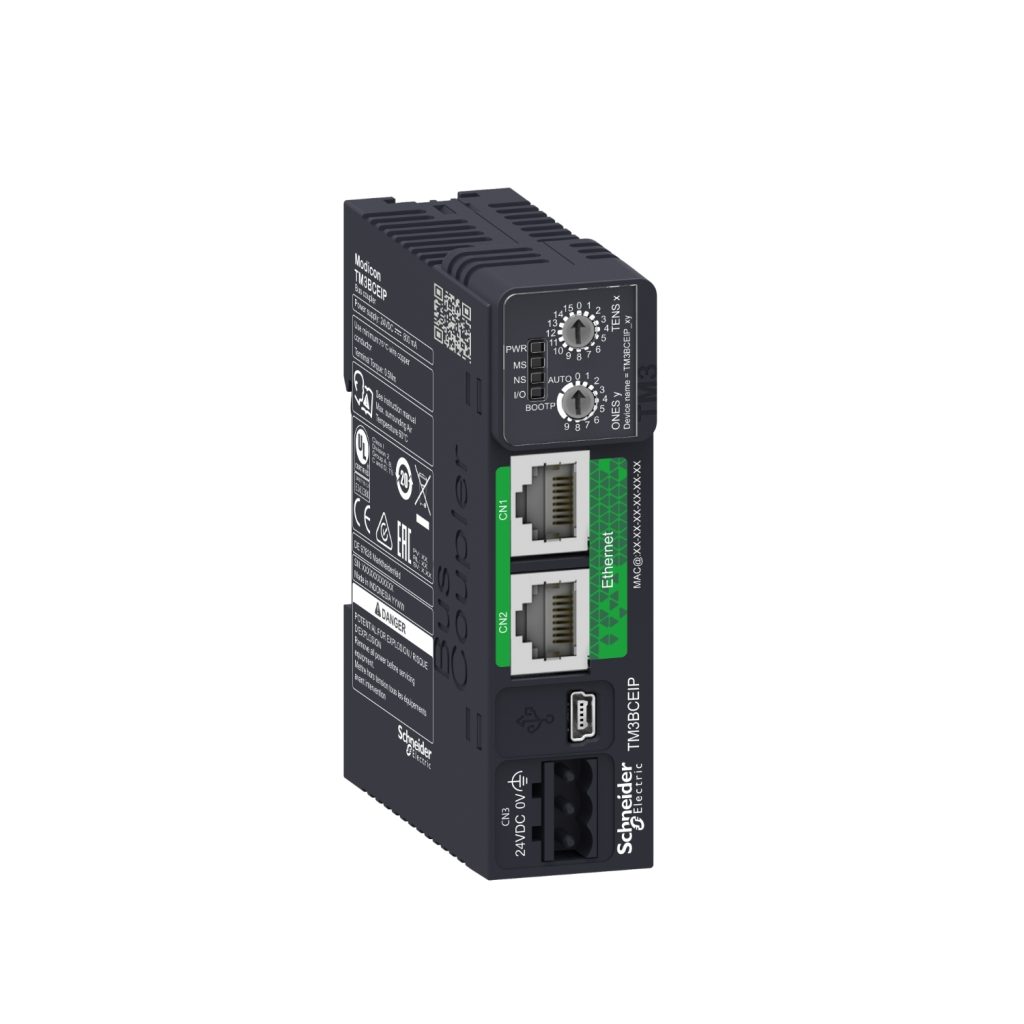 Módulo E/S distribuida TM3 acoplador bus optimizado IP20 Ethernet